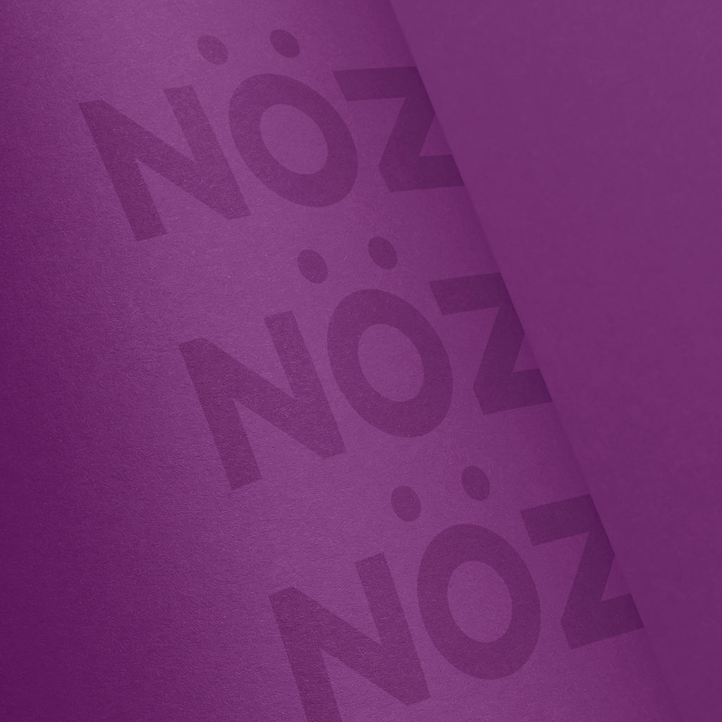 Zoomed in Purple Nözscreen bottle